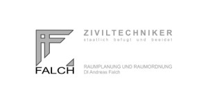 FALCH ZIVILTECHNIKER staatlich befugt und beeidet - Raumplanung und Raumordnung - DI Andreas Falch (Logo)