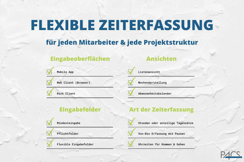 Flexible Projektzeiterfassung