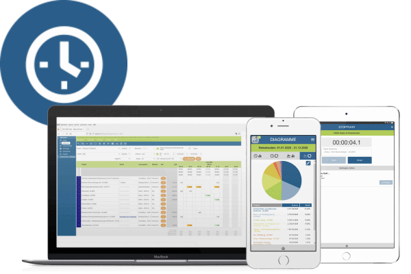 Zeiterfassung online oder mobil mit der PACS Software