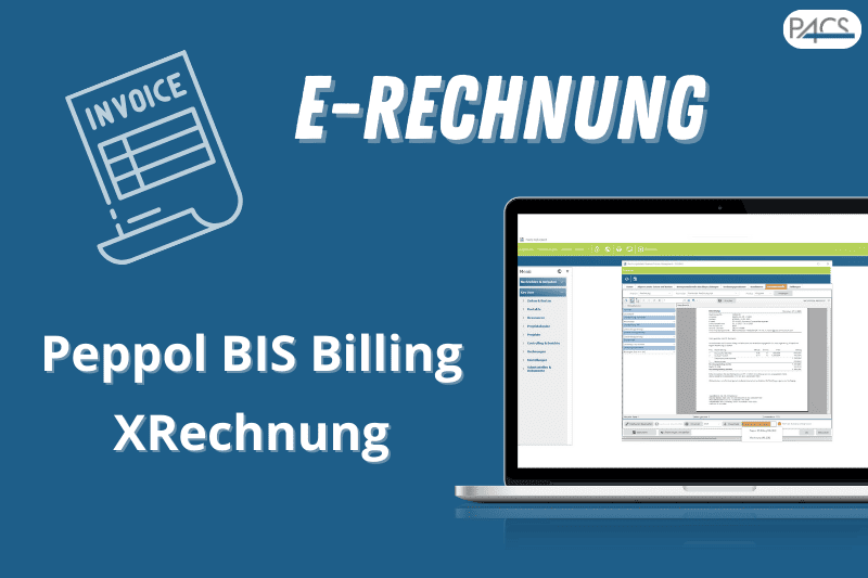 PACS Software: Erstellen Sie Ihre Peppol-Rechnung