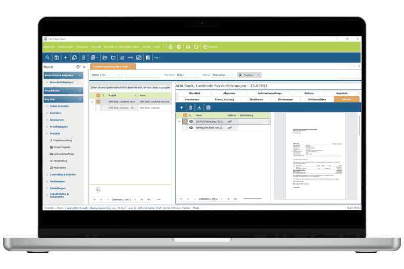 PACS Blog - Dokumentenverwaltung für Projekte Verträge